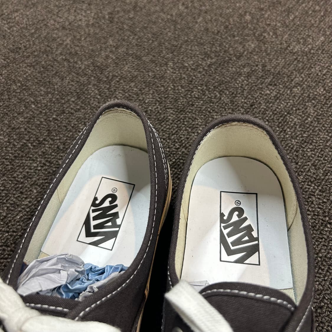 255) 반스 어센틱 타이거 정글 사이드월 새상품급 상품이미지8