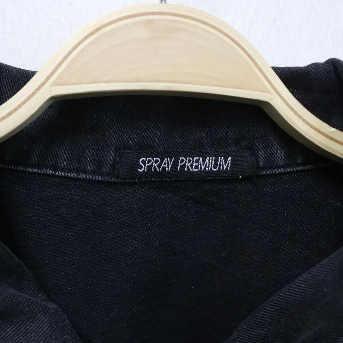 SPRAY 흑청 데님 베스트 61998 상품이미지6