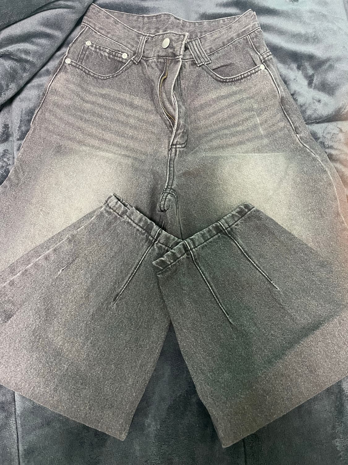 고스트리퍼블릭 커브드 벌룬 다트 데님 상품이미지2