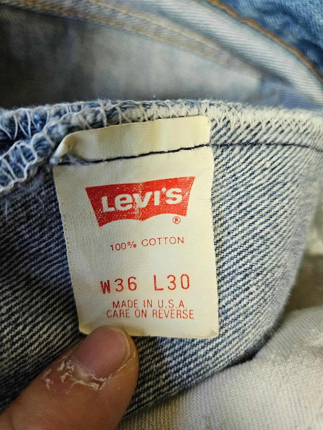80s levis 501 36x30 리바이스 빈티지 상품이미지3