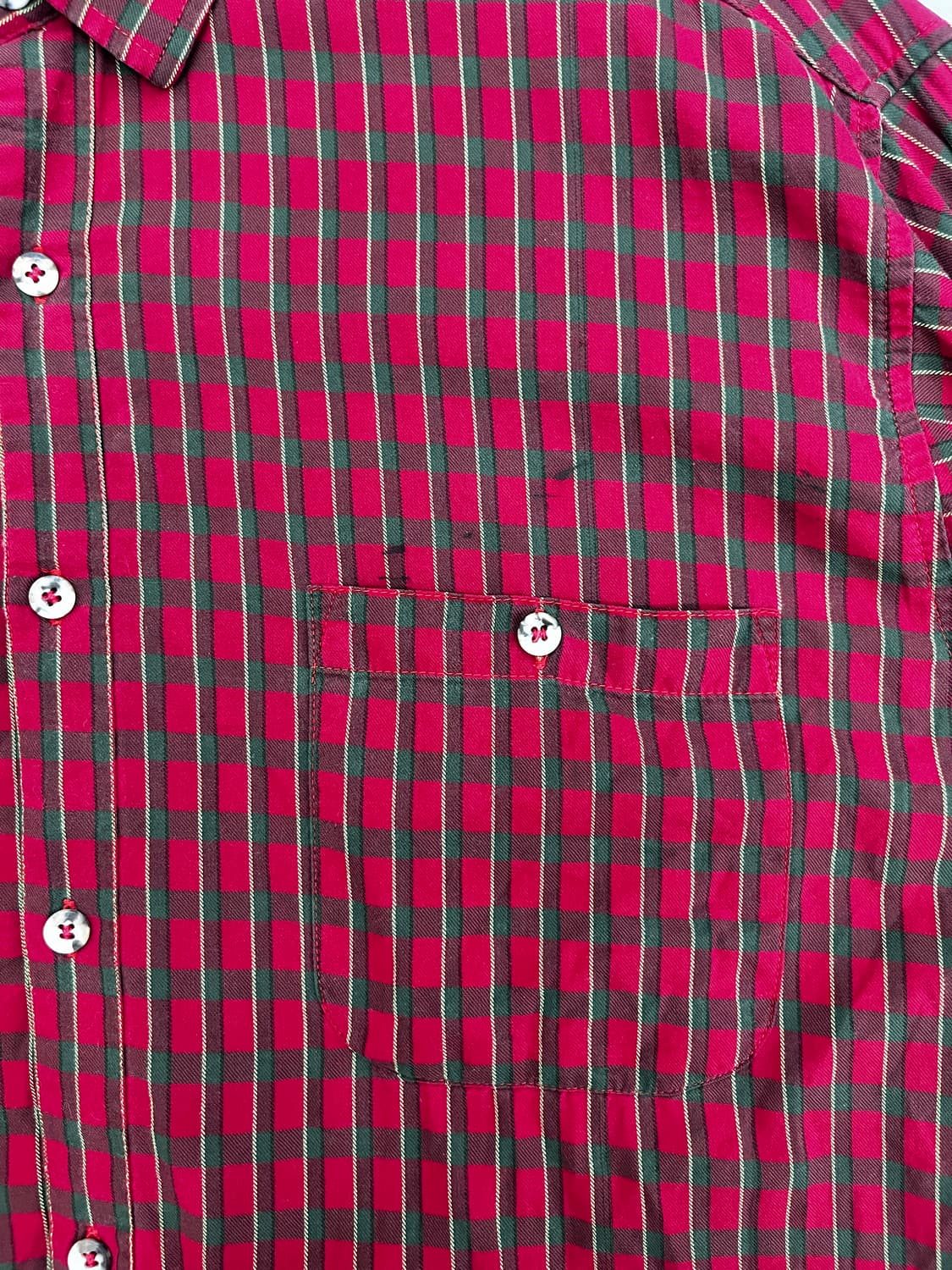 파타고니아 더블 포켓 체크 셔츠 상품이미지4