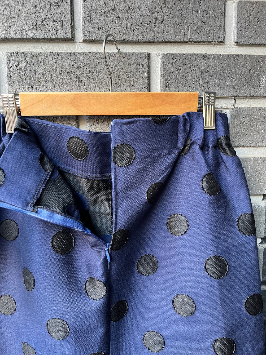 도트 러플 스커트 블루 상품이미지9