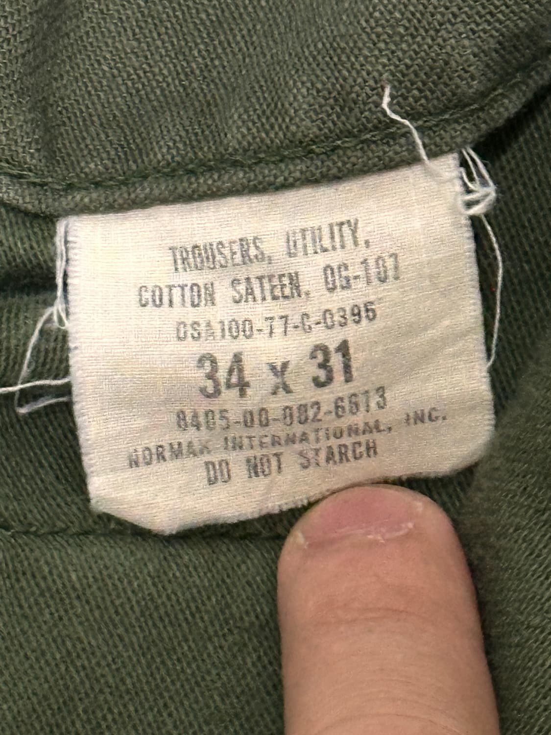 (31) 70s 오리지널 og-107 퍼티그 팬츠 상품이미지5