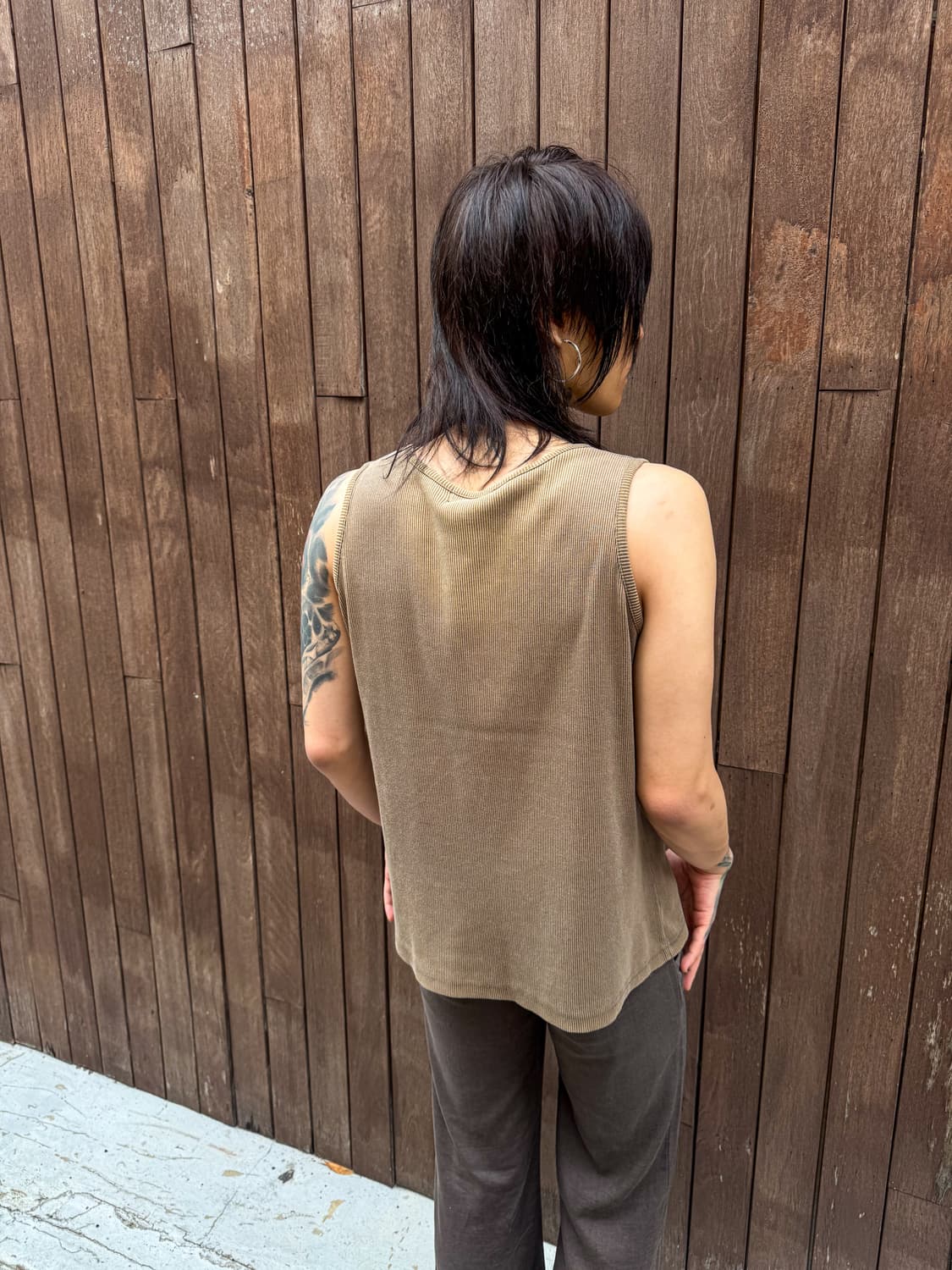Butterfly Embroidery Sleeveless Top 상품이미지4