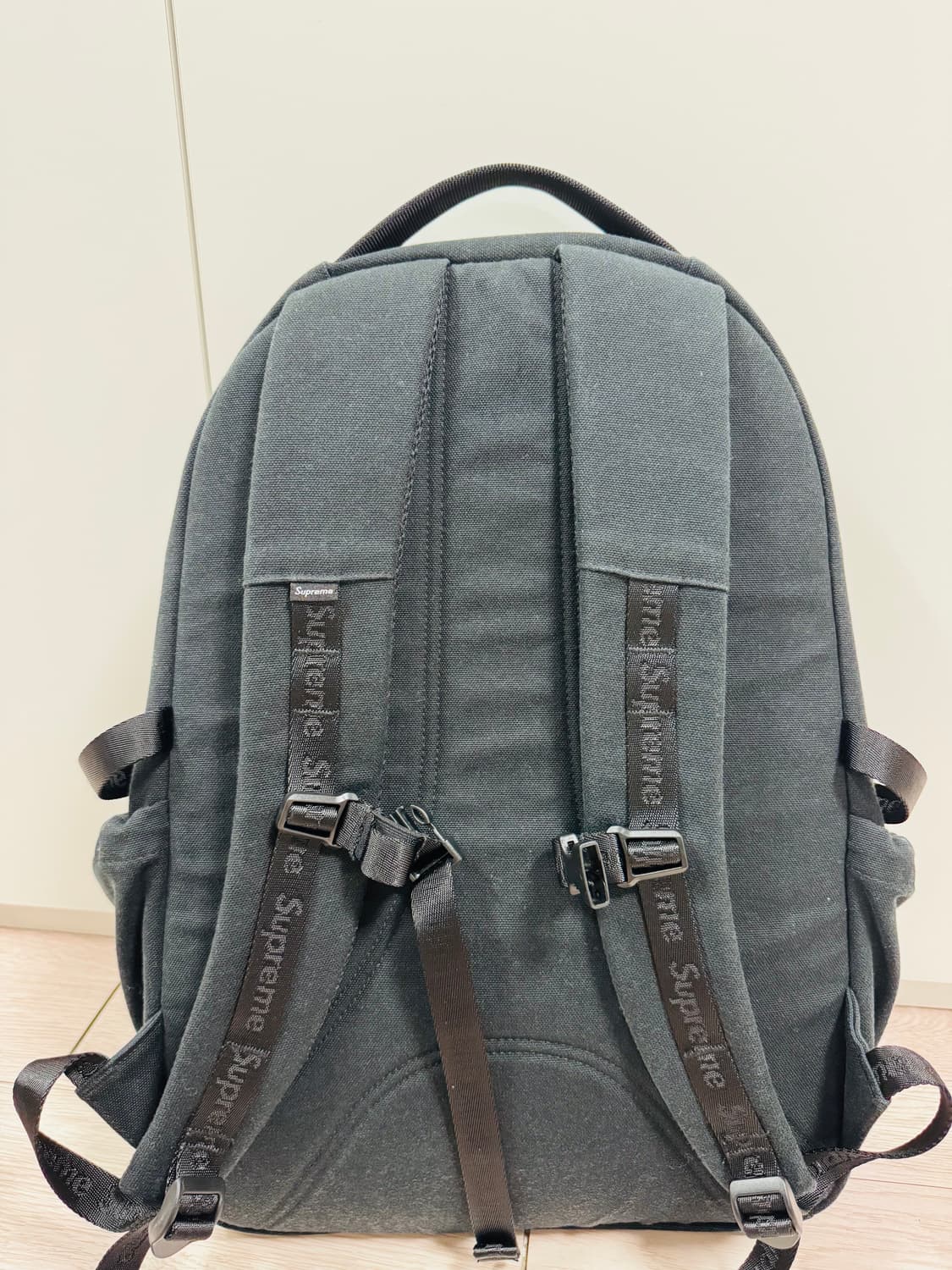 슈프림 25ss 블랙 백팩  상품이미지4