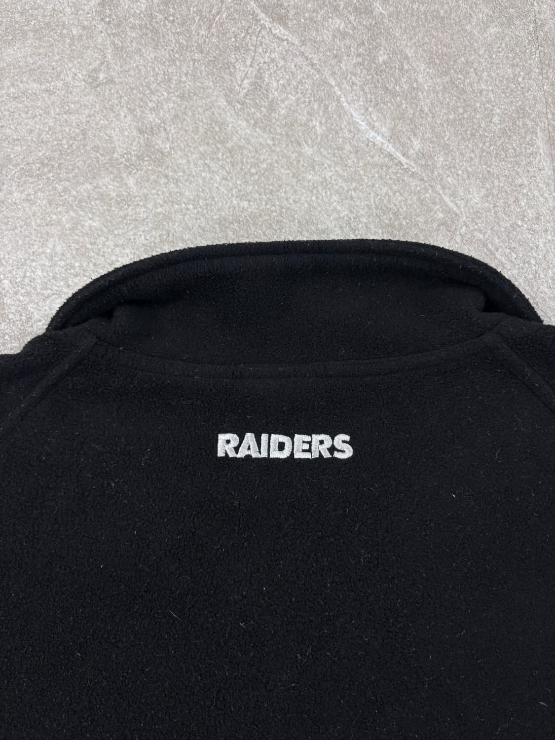 Majestic LA Raiders Fleece Anorak    상품이미지6