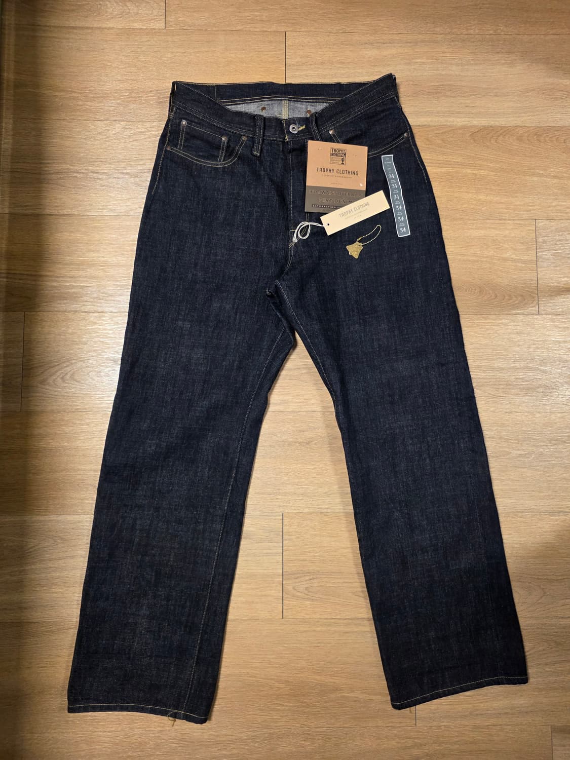 (34)트로피클로딩 1604 더트데님팬츠 신치백 셀비지 청바지 1605 상품이미지1