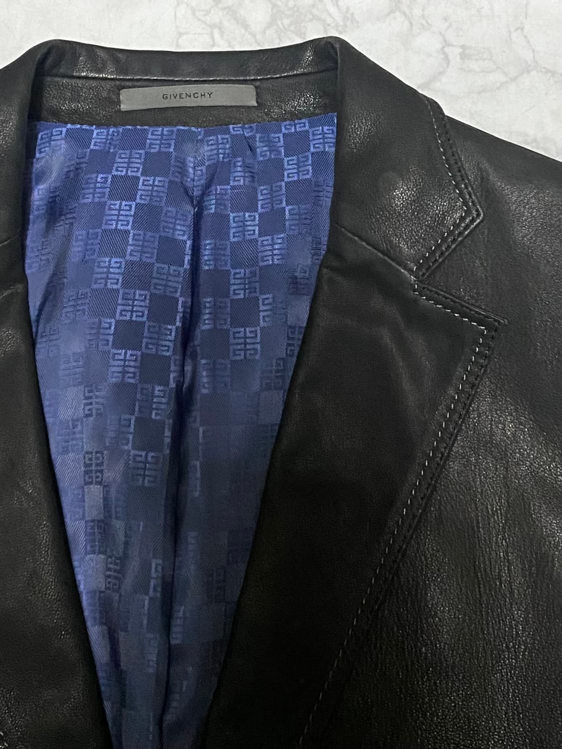 지방시 양가죽 가죽자켓 사이즈 100 상품이미지2