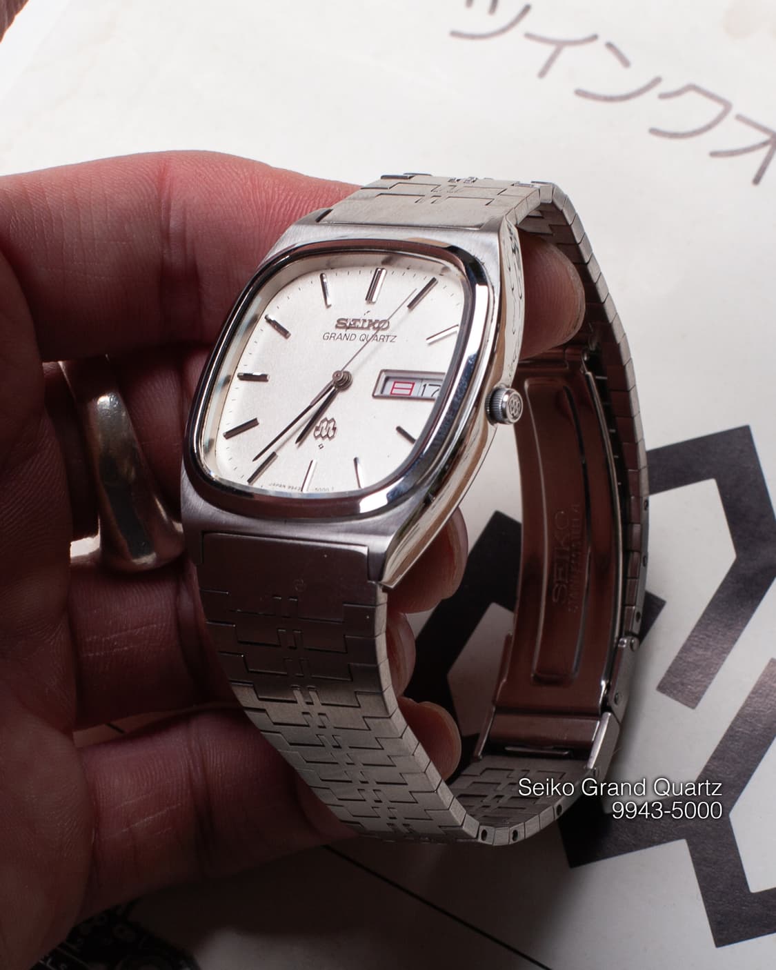 세이코 그랜드 쿼츠 9943-5000 빈티지 시계 상품이미지5