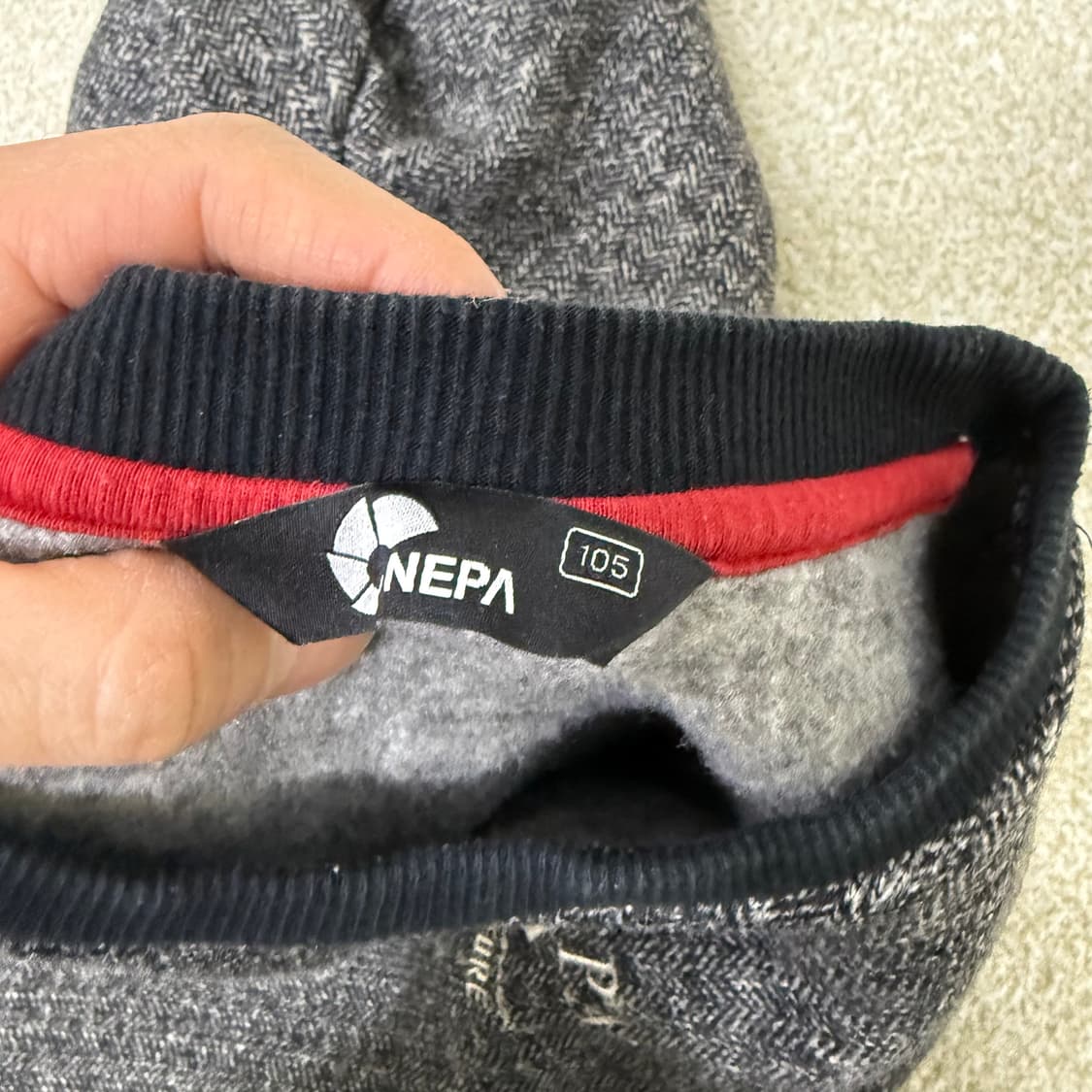 [105] 네파 기모 니트 맨투맨 1226T1 상품이미지3