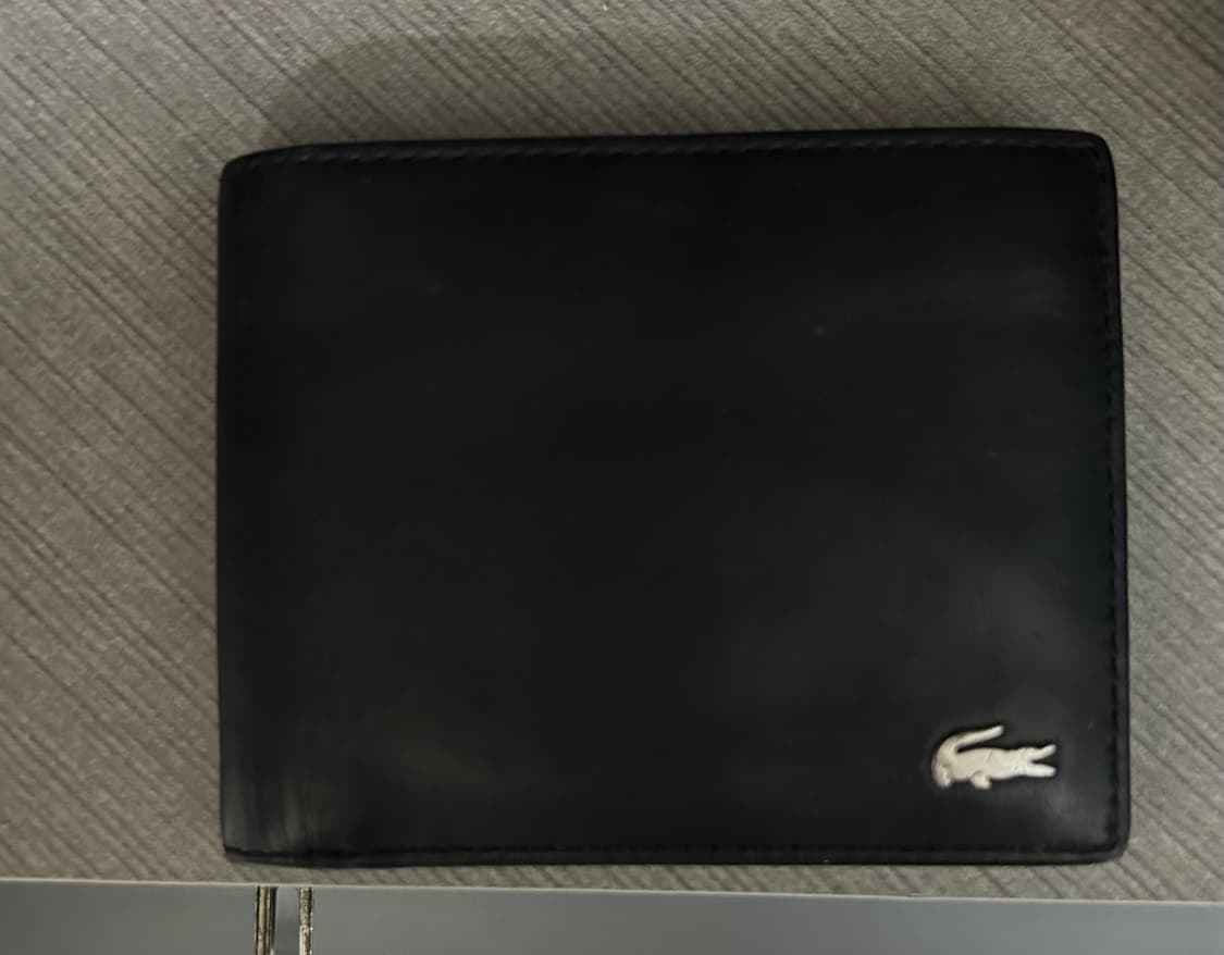라코스테 블랙 반지갑 상품이미지1