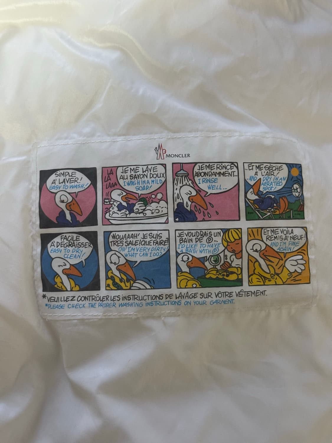 몽클레어 마야 패딩 화이트 4사이즈 상품이미지3