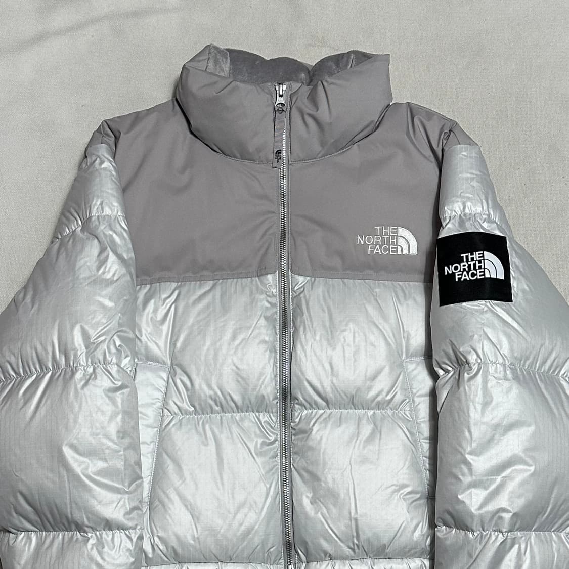 S 새상품 노스페이스 화이트라벨 에코 눕시 패딩 상품이미지1