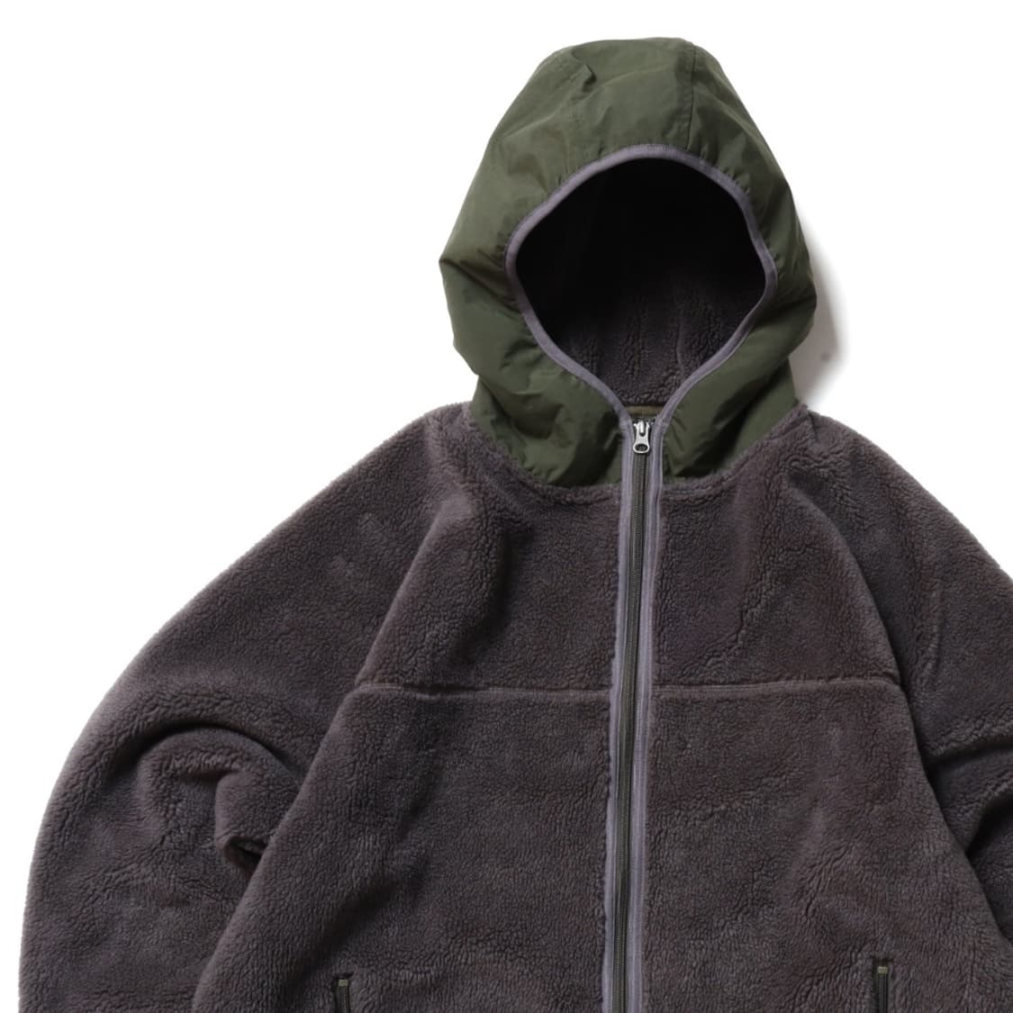칼 오 라인 Cal O Line Fleece Hoodie Jacket   상품이미지2