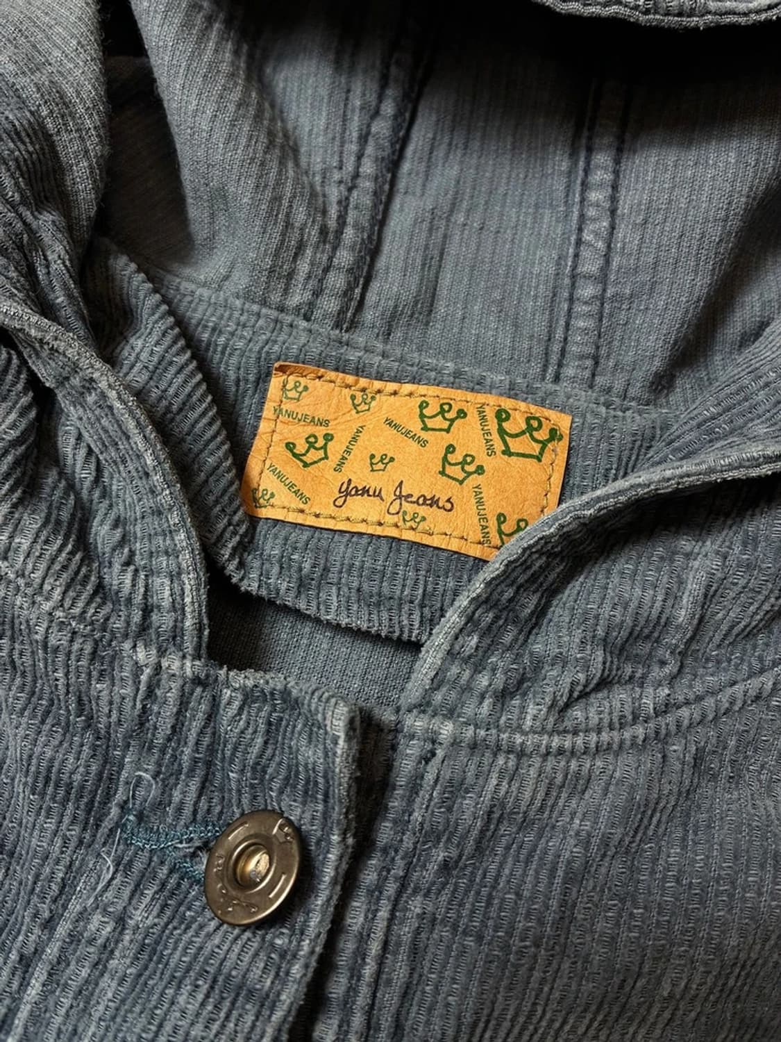 야누진스 Yanu Jeans 코듀로이 후디 자켓 PN8984 상품이미지6