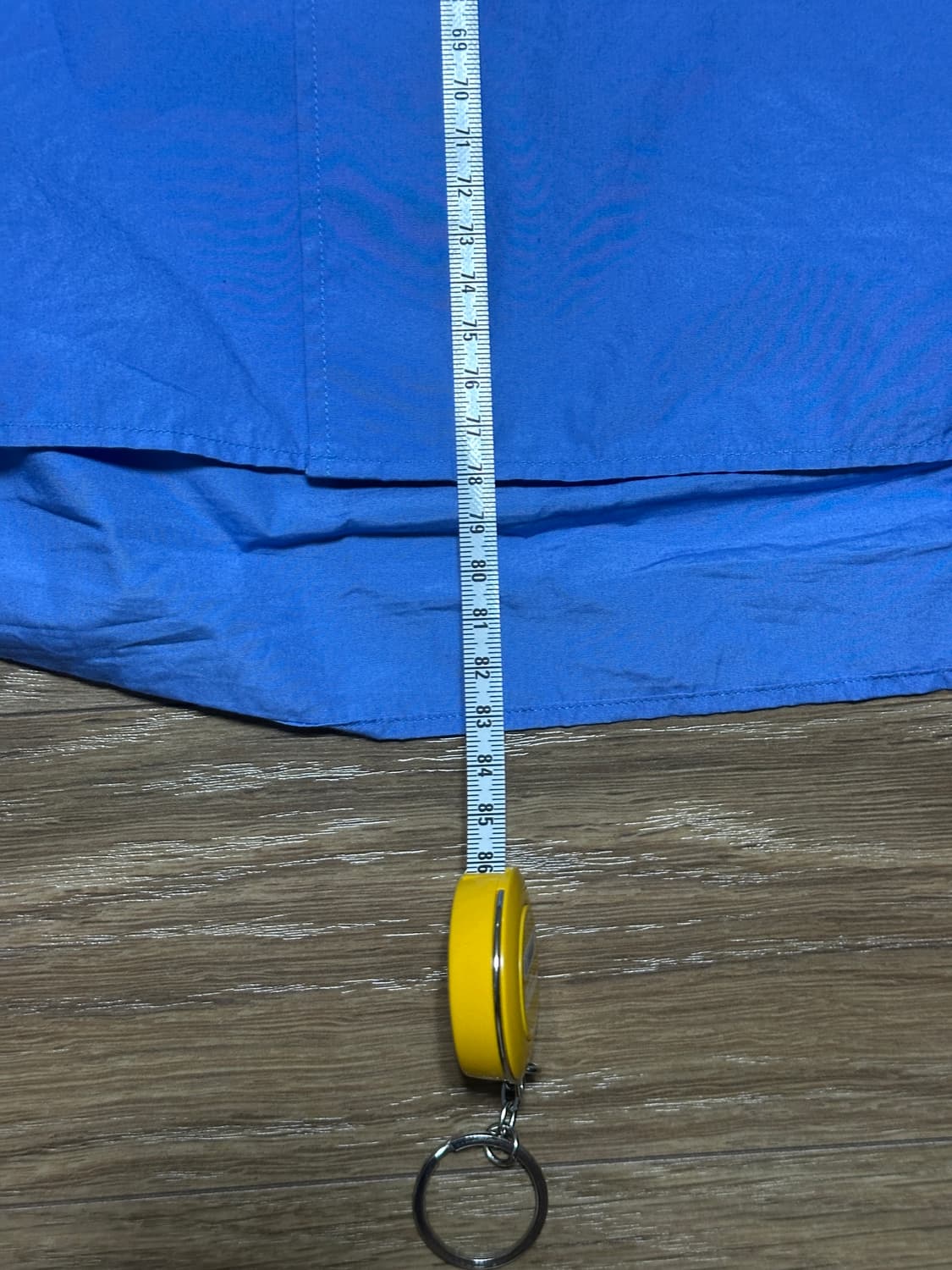 그라프페이퍼 포플린 Sax 셔츠 F 사이즈 상품이미지6