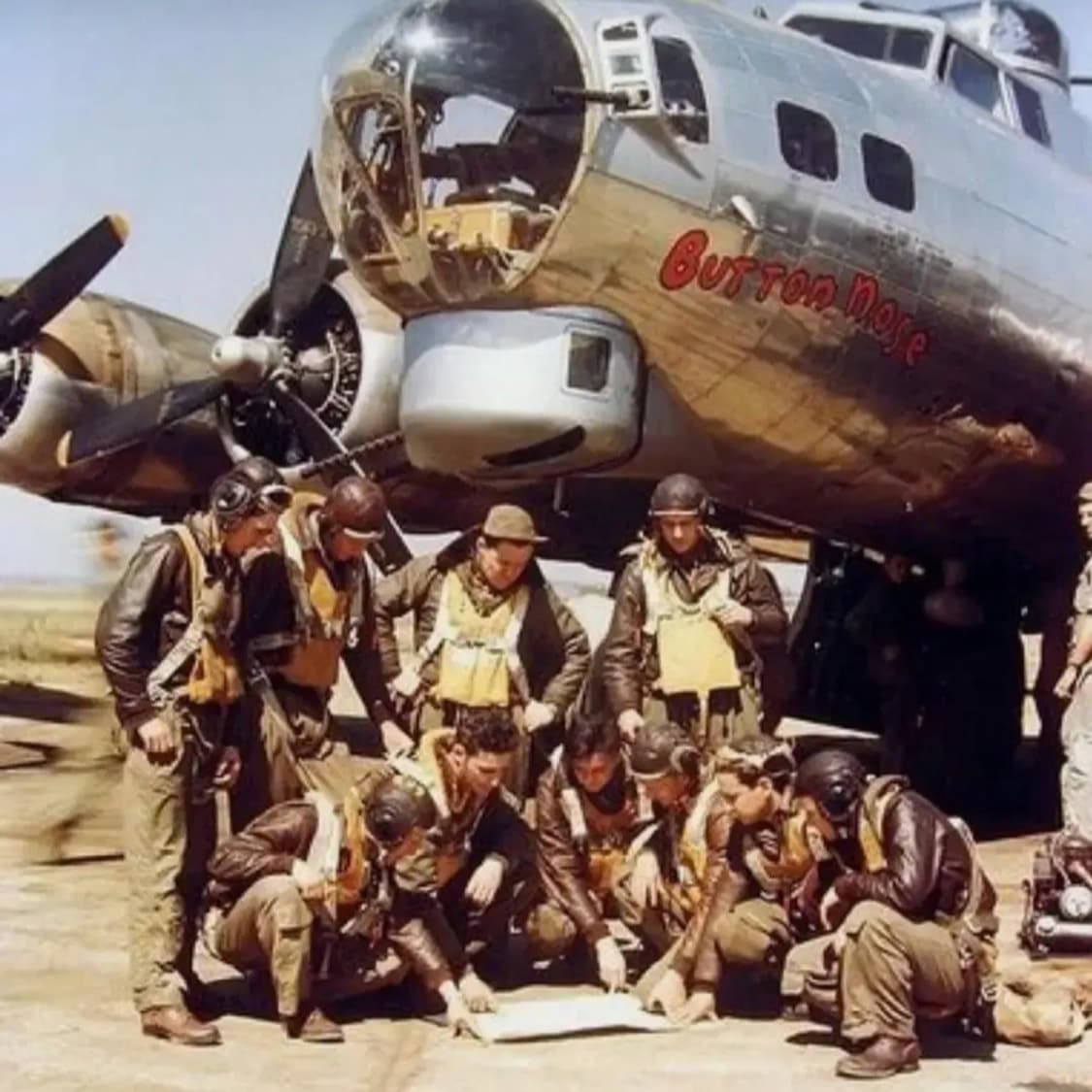 오리지날 미국제조 미공군 B-3 TYPE 리얼레더 항공 폭격기 무스탕 상품이미지1