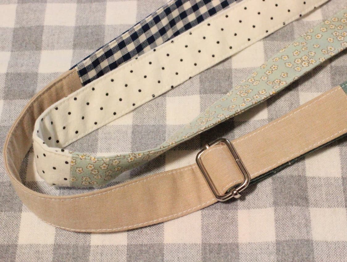 핸드메이드 패치워크 가방끈 숄더끈 상품이미지2