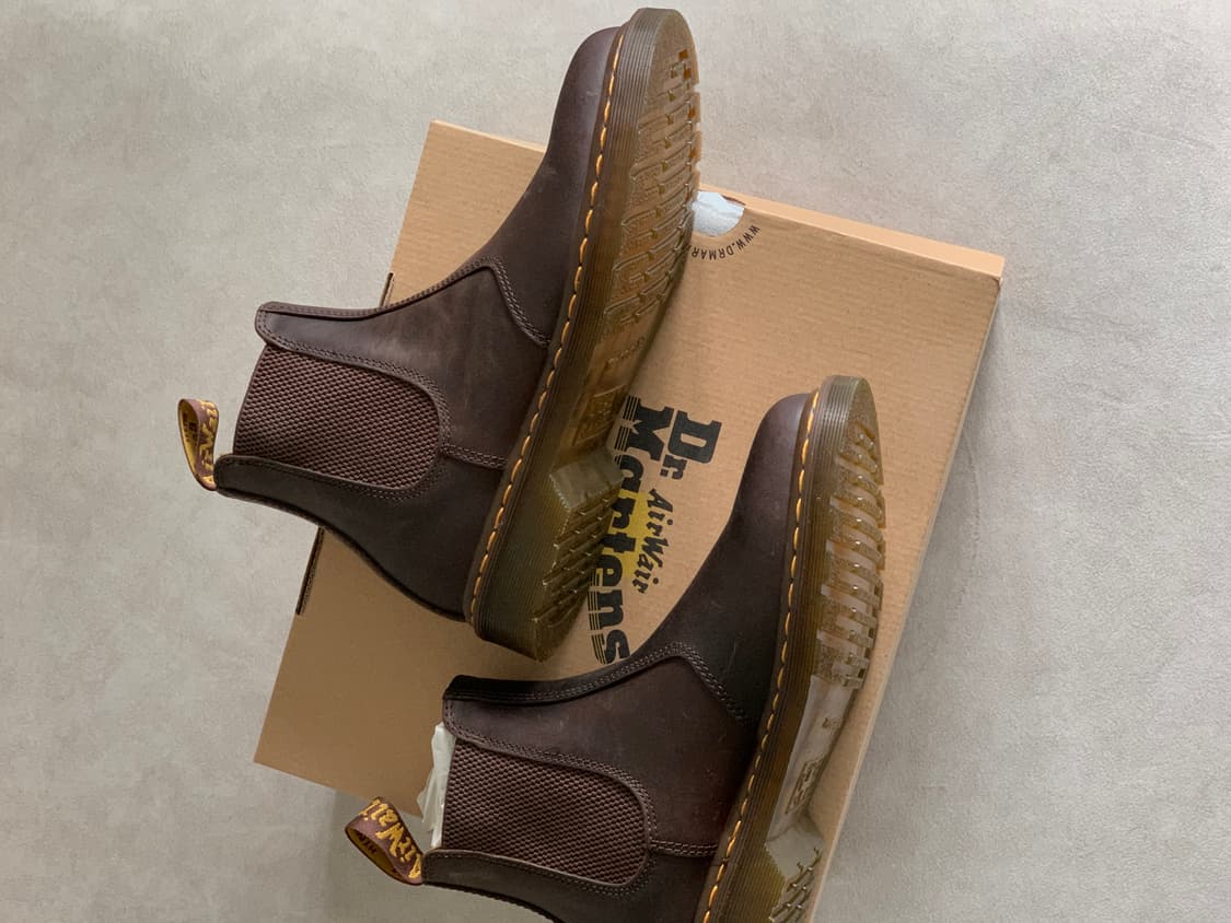 (새상품) 닥터마틴 2976 YS 다크브라운 us9 상품이미지4