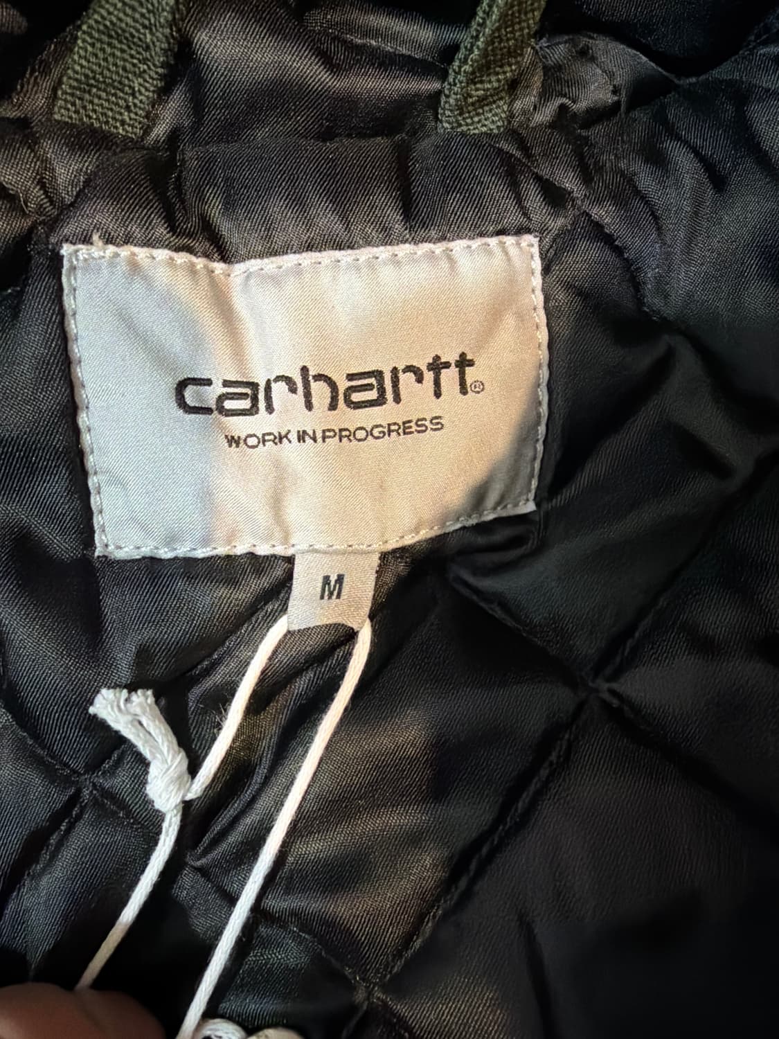 칼하트 액티브 자켓 올리브 스톤 캔버스 M  상품이미지3