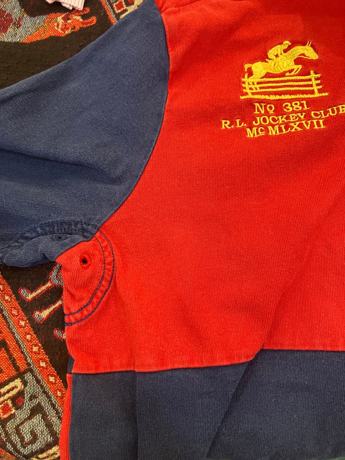 폴로랄프로렌 럭비 카라티셔츠 M 상품이미지7