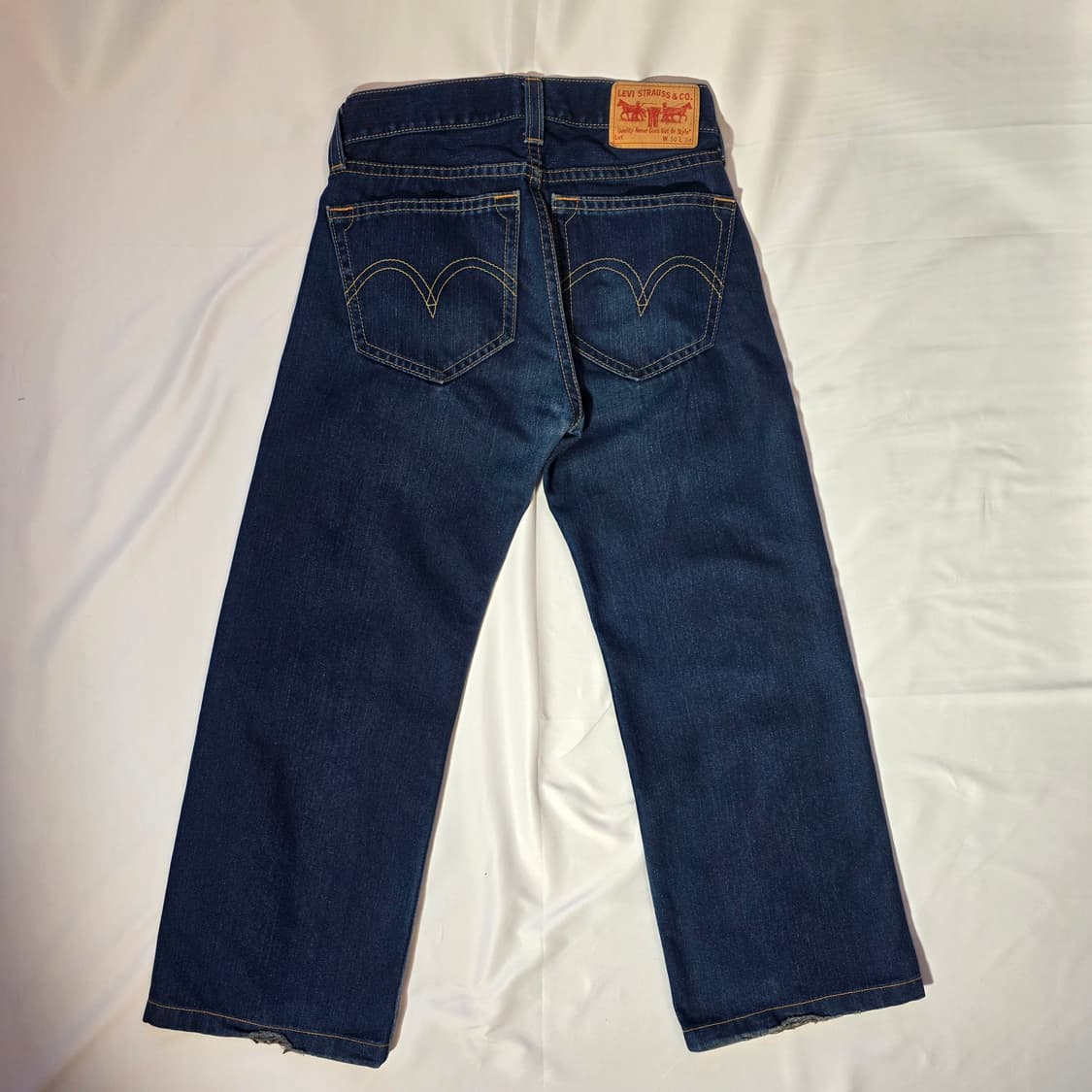 [W30L34]00s 리바이스 타입1 TYPE1 리얼루즈핏 데님팬츠 상품이미지6