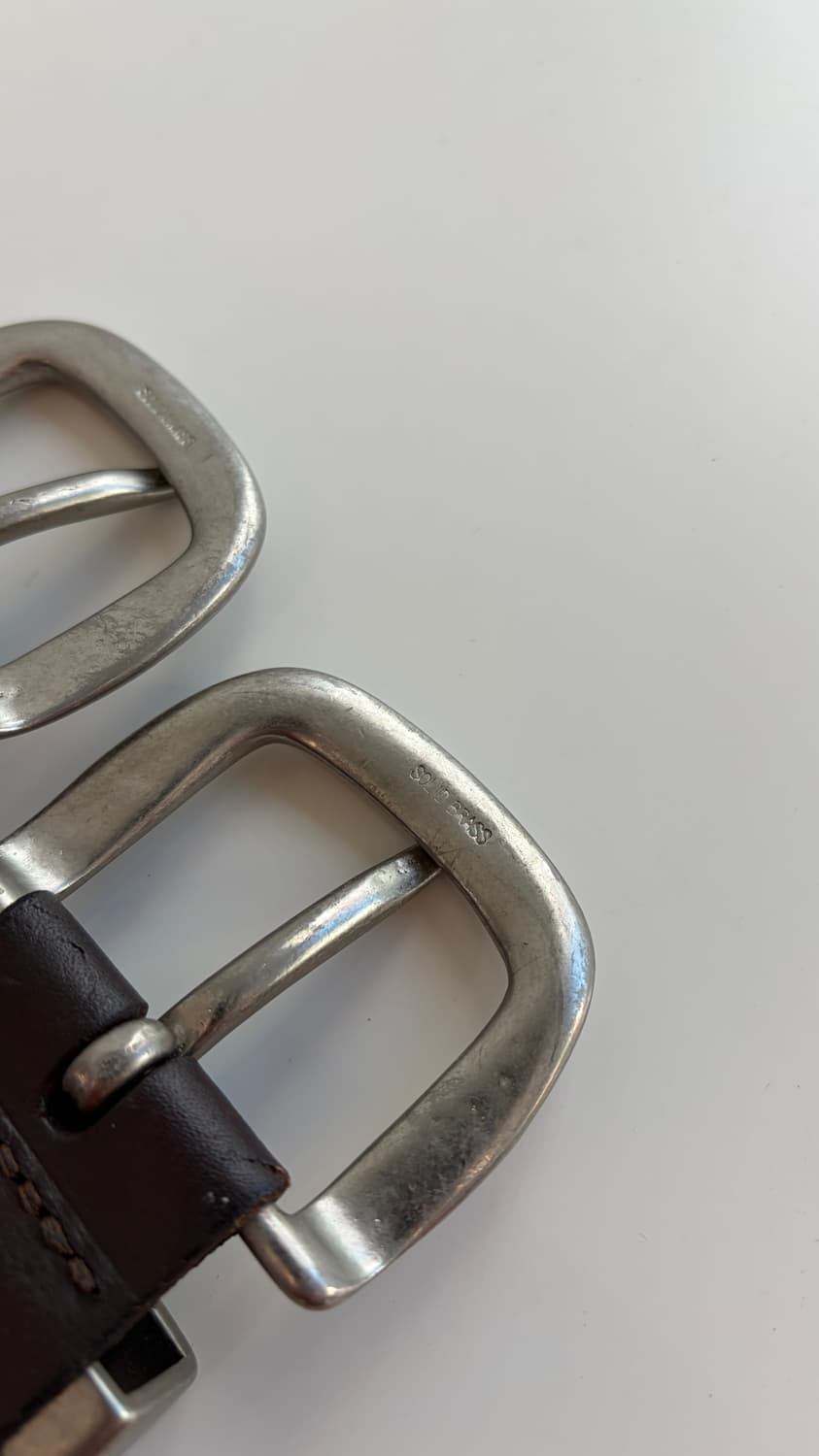 알엠윌리엄스 솔리드 레더 벨트 상품이미지5