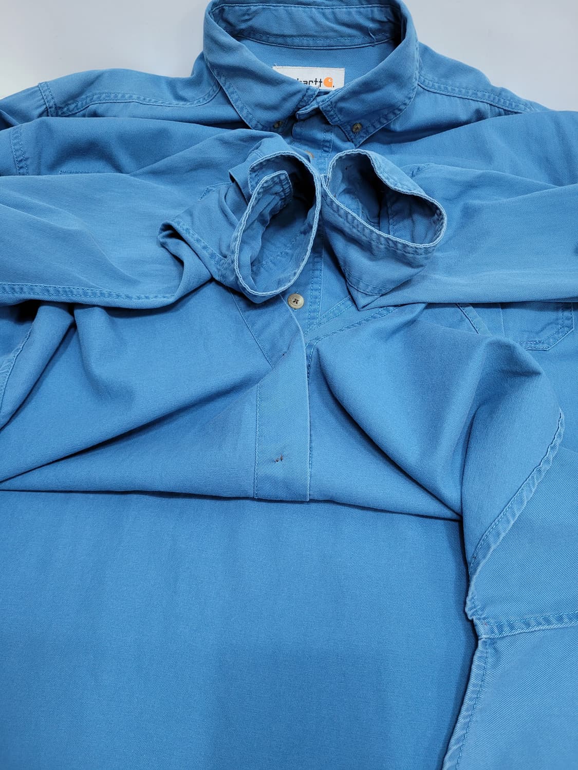 carhartt 칼하트 FR 워크 셔츠 / 남 34 스카이 블루
 상품이미지7