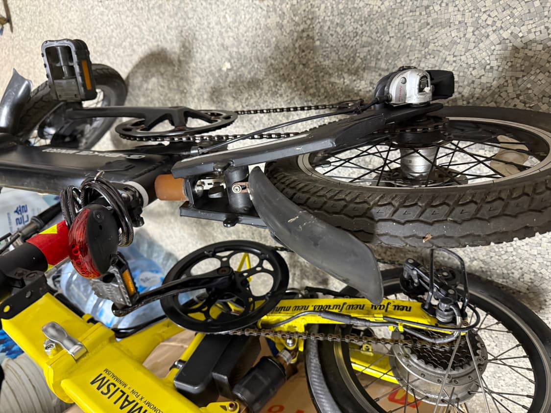 g-bike 미니에코 접이식 전기자전거 판매합니다. 상품이미지4