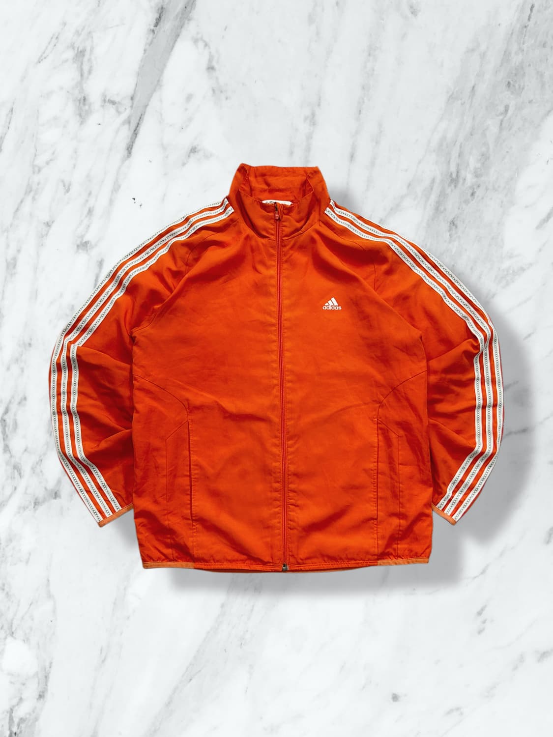 아디다스 오렌지 바람막이 트랙자켓 L 상품이미지1