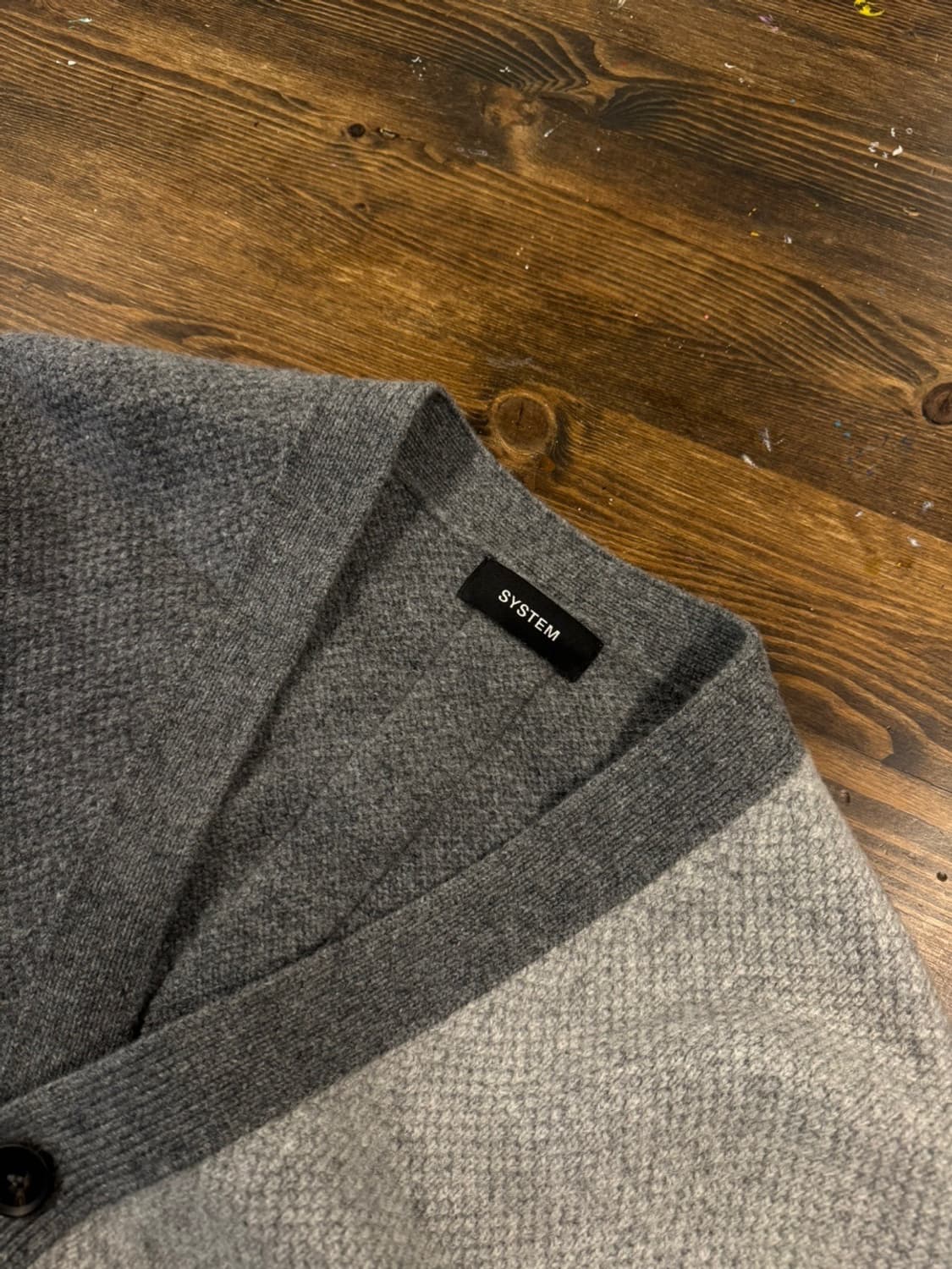 시스템 램스울 가디건 100 상품이미지8