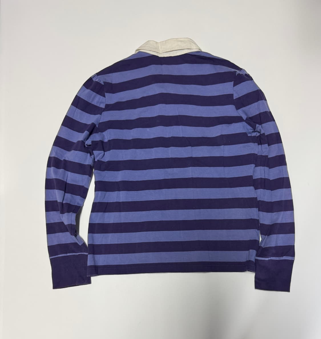 여성 타미힐피거 스트라이프 럭비 긴팔 카라티 M 상품이미지2