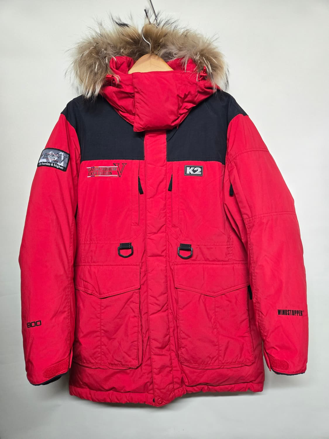 K2 가셔브룸 익스페디션  800필 파워 윈드스토퍼  구스 남성 패딩 L 상품이미지1