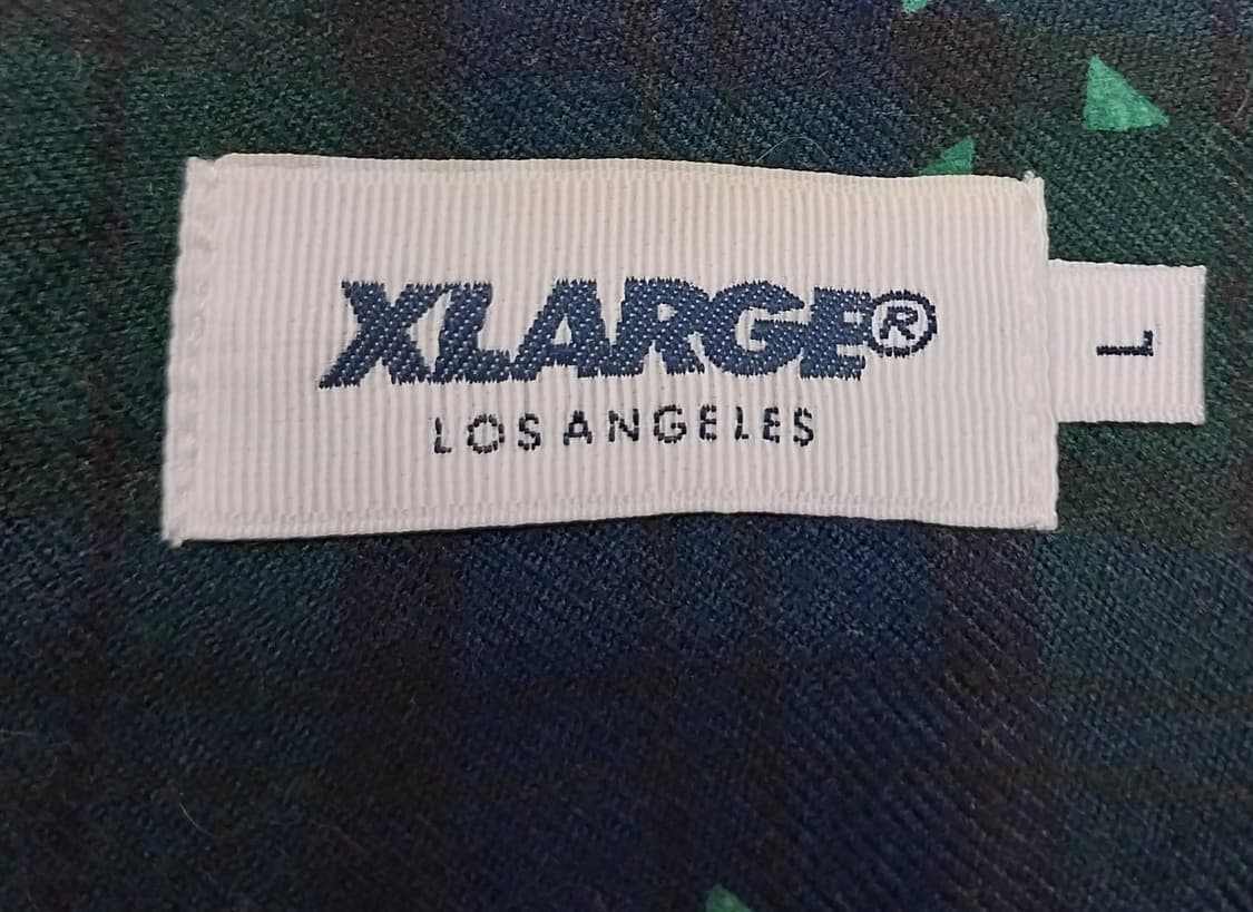 XLARGE 플란넬 패턴 체크 셔츠 L 상품이미지3