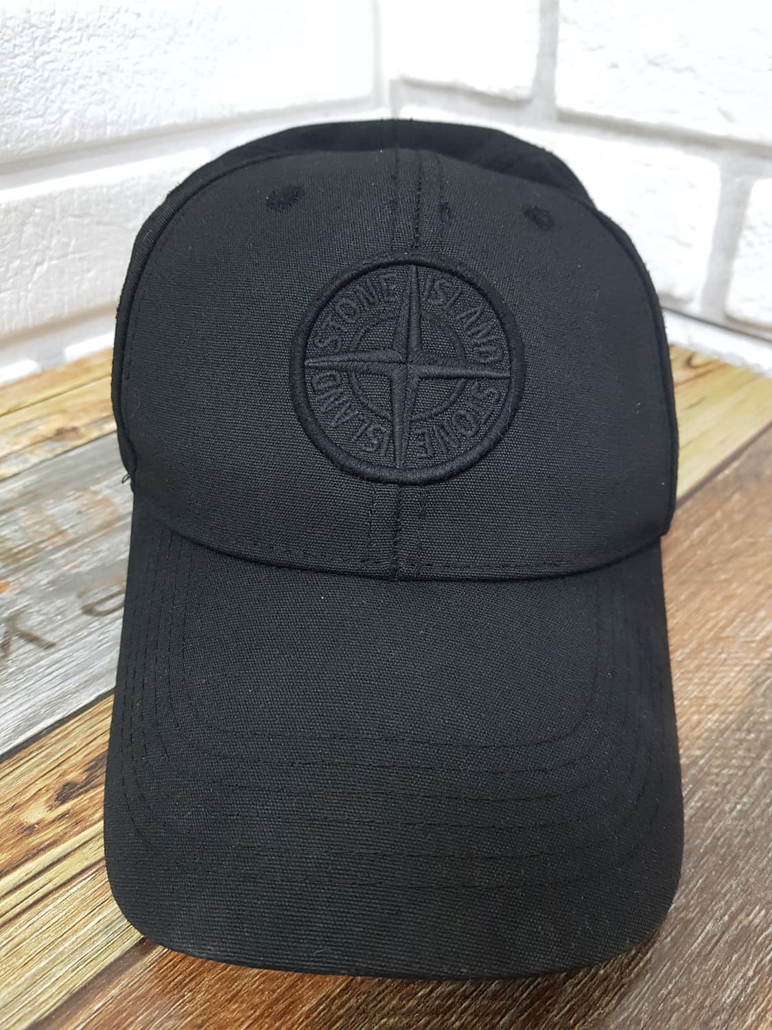 [L/정품] 스톤아일랜드 볼캡 블랙 상품이미지3