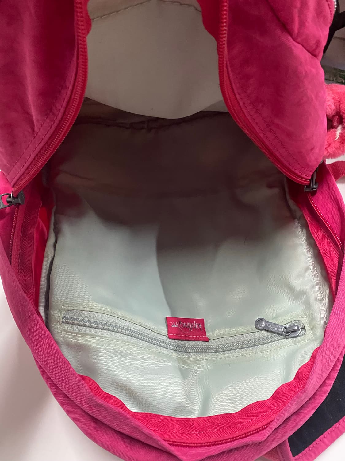 키플링 핑크 나일론 백팩 가방 상품이미지8