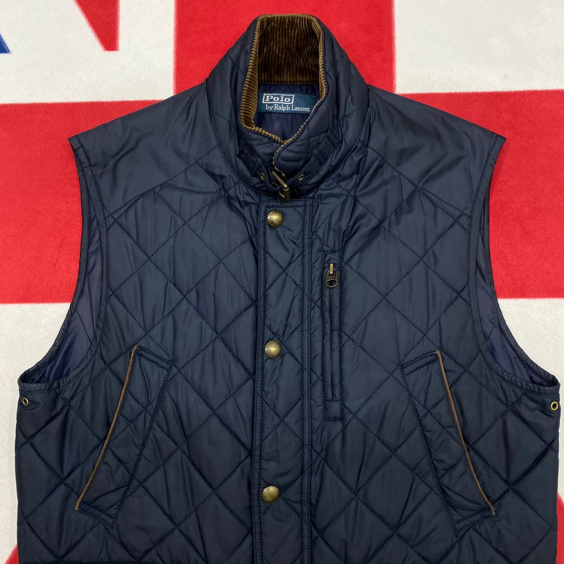 폴로 퀼팅 베스트 L  상품이미지3
