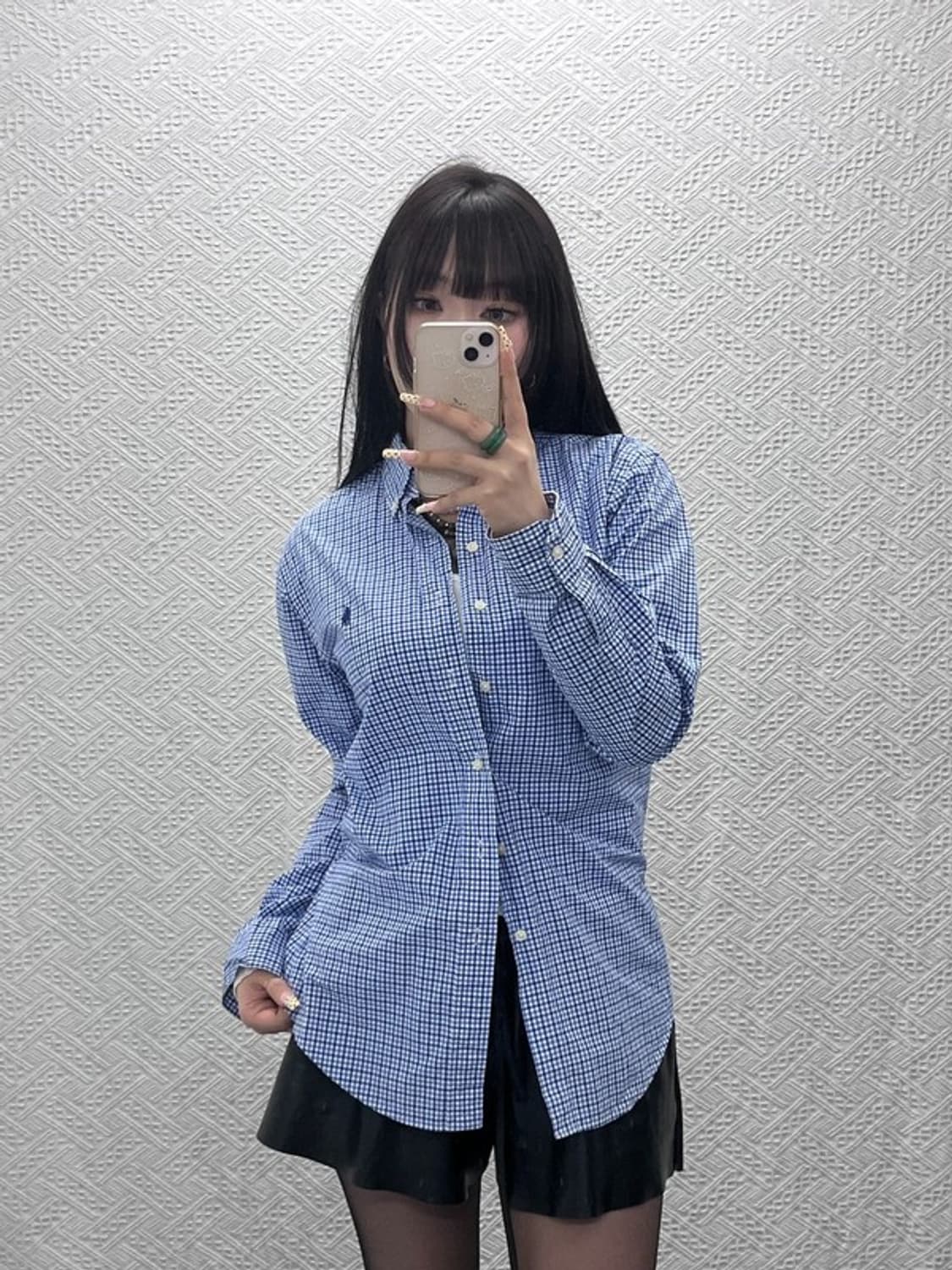 폴로 랄프로렌 컨트리 레트로 빈티지 체크 셔츠 S C09704 상품이미지1