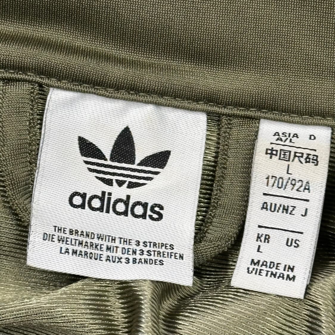 L 아디다스 파이어버드 카키 트랙탑 상품이미지4
