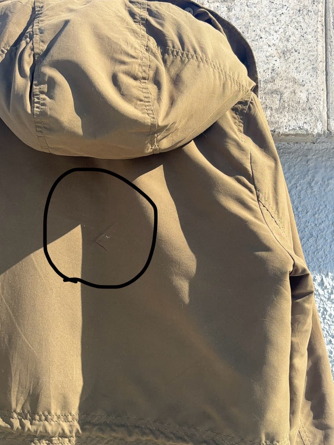 라쿤 내피 카키브라운 야상 점퍼 상품이미지6