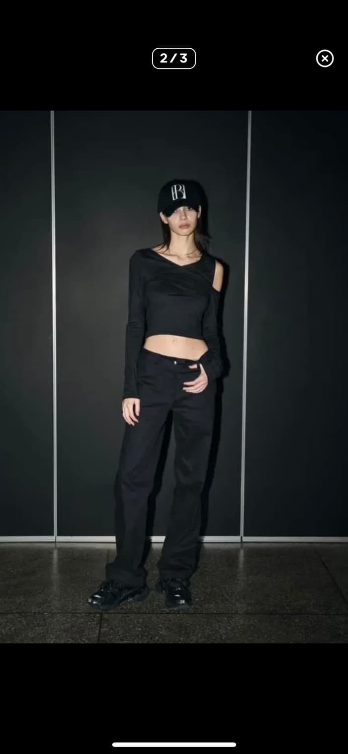 보헤미안서울 코튼와이드팬츠 상품이미지1