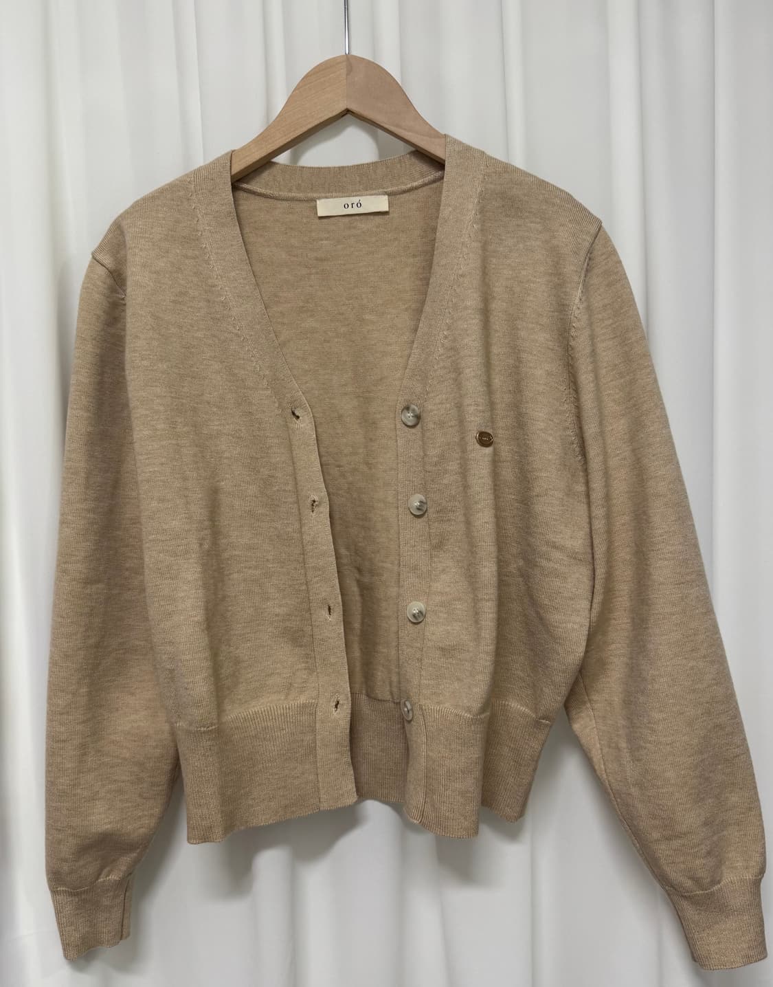 [새상품] oro 오로 비스코스 가디건 상품이미지1