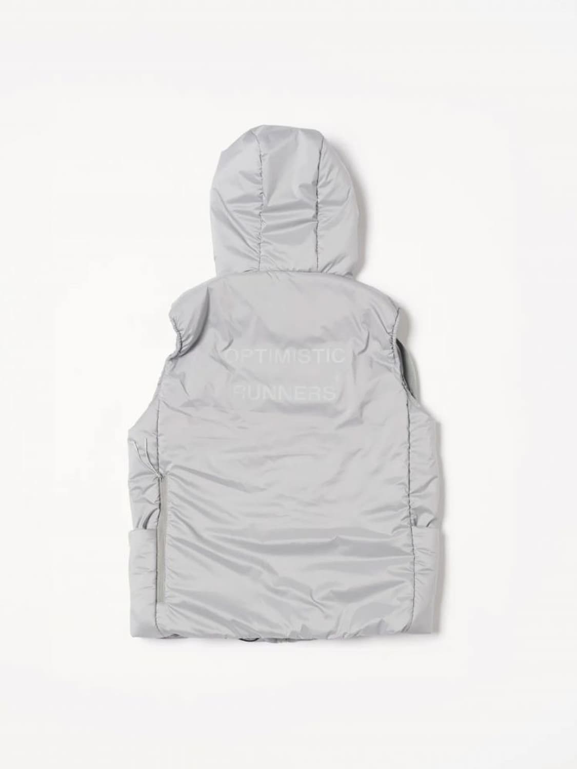옵티미스틱 러너스 패커블 히팅 베스트 그레이 L 패딩 조끼 상품이미지2