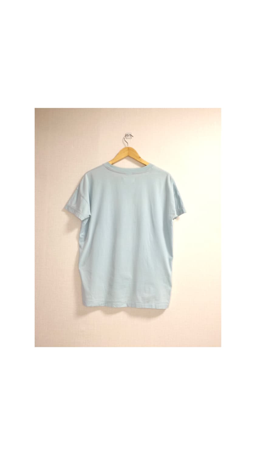 Ne-net 네넷냐 x 챔피온 콜라보 블루민트 반팔 티셔츠 상품이미지5