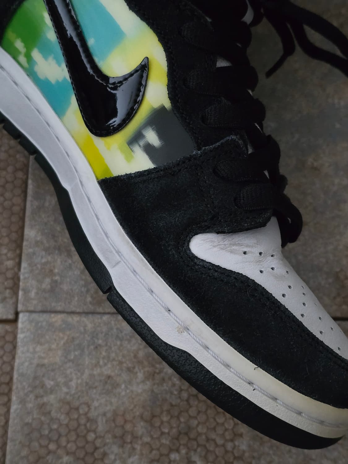 (270)나이키 sb 덩크 하이 프로 테스트 패턴 상품이미지5