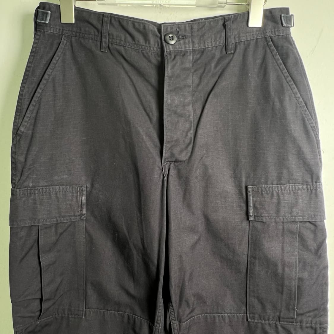 97's 미군 오리지널 BLACK 357 BDU 카고 팬츠 S 상품이미지5