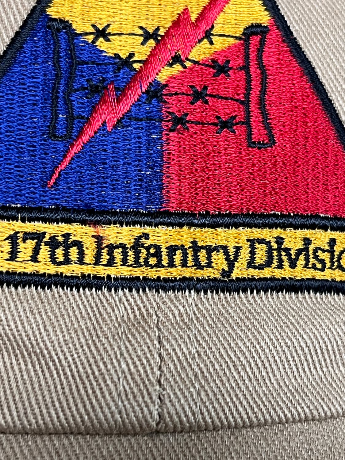 [FREE] 듀테로 DTR1938 17사단 캡 베이지 상품이미지6