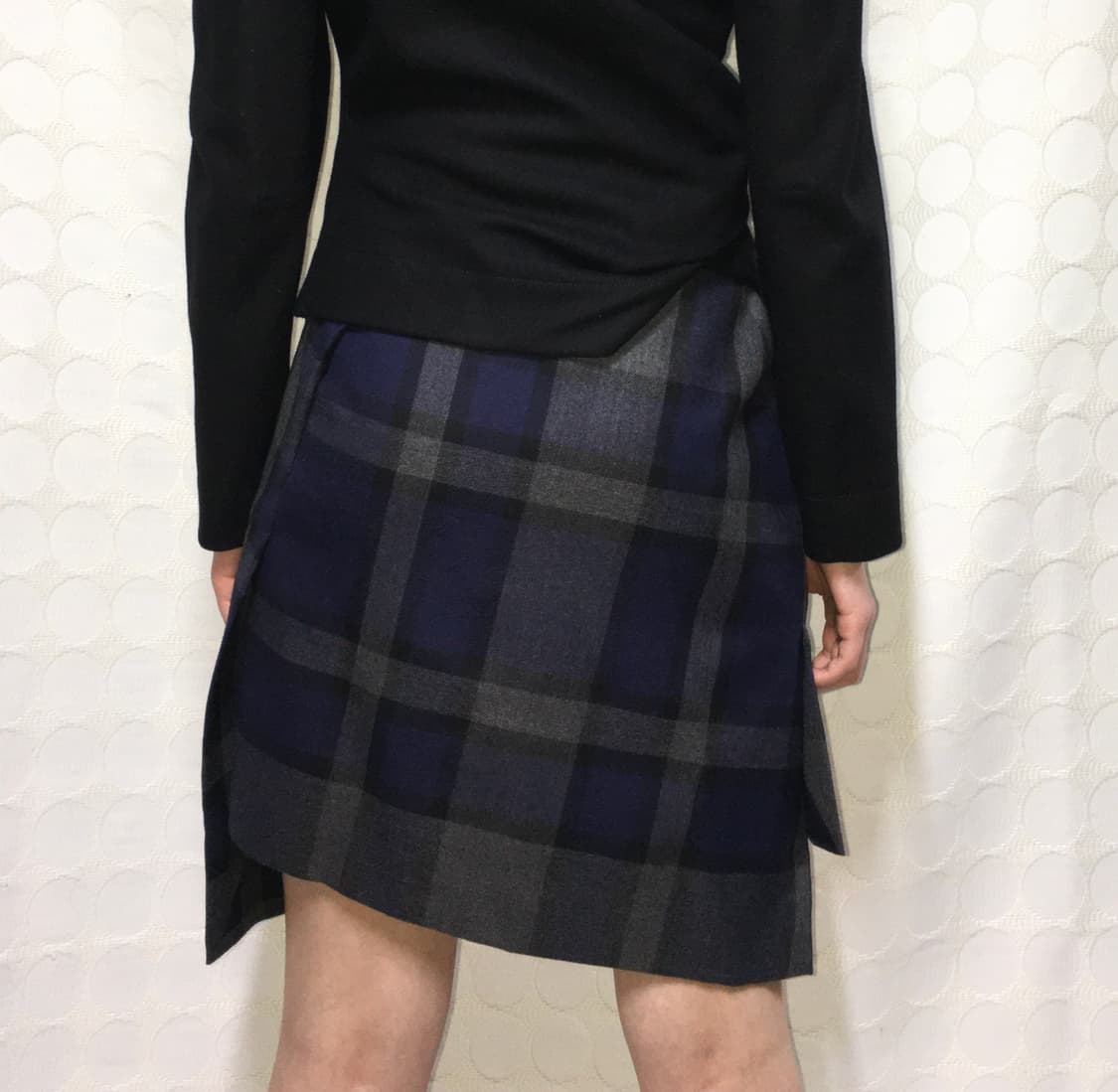 vivienne westwood체크 울 치마 상품이미지1