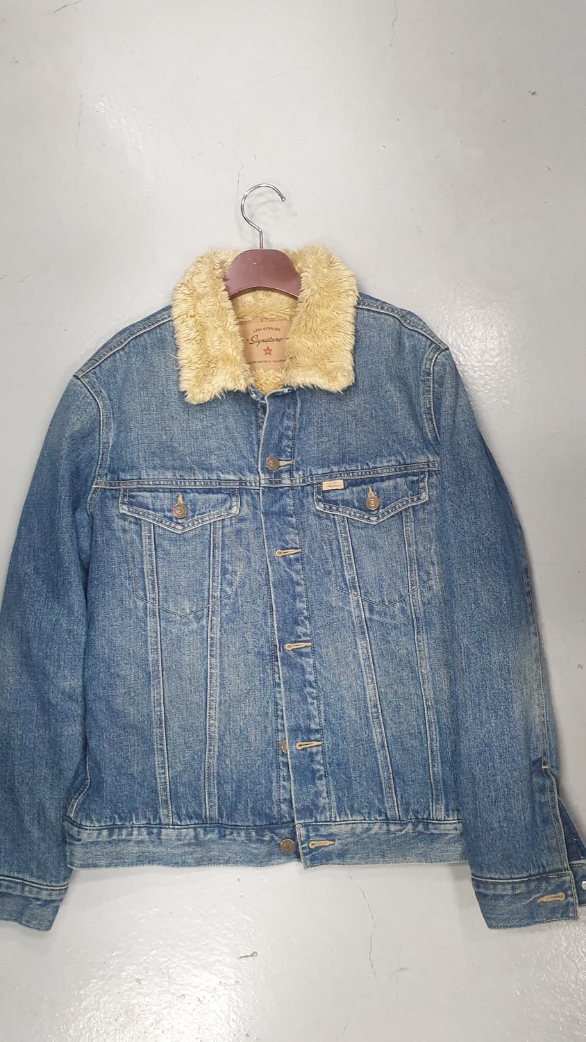 리바이스 시그니처 양털 데님 자켓 95 상품이미지1