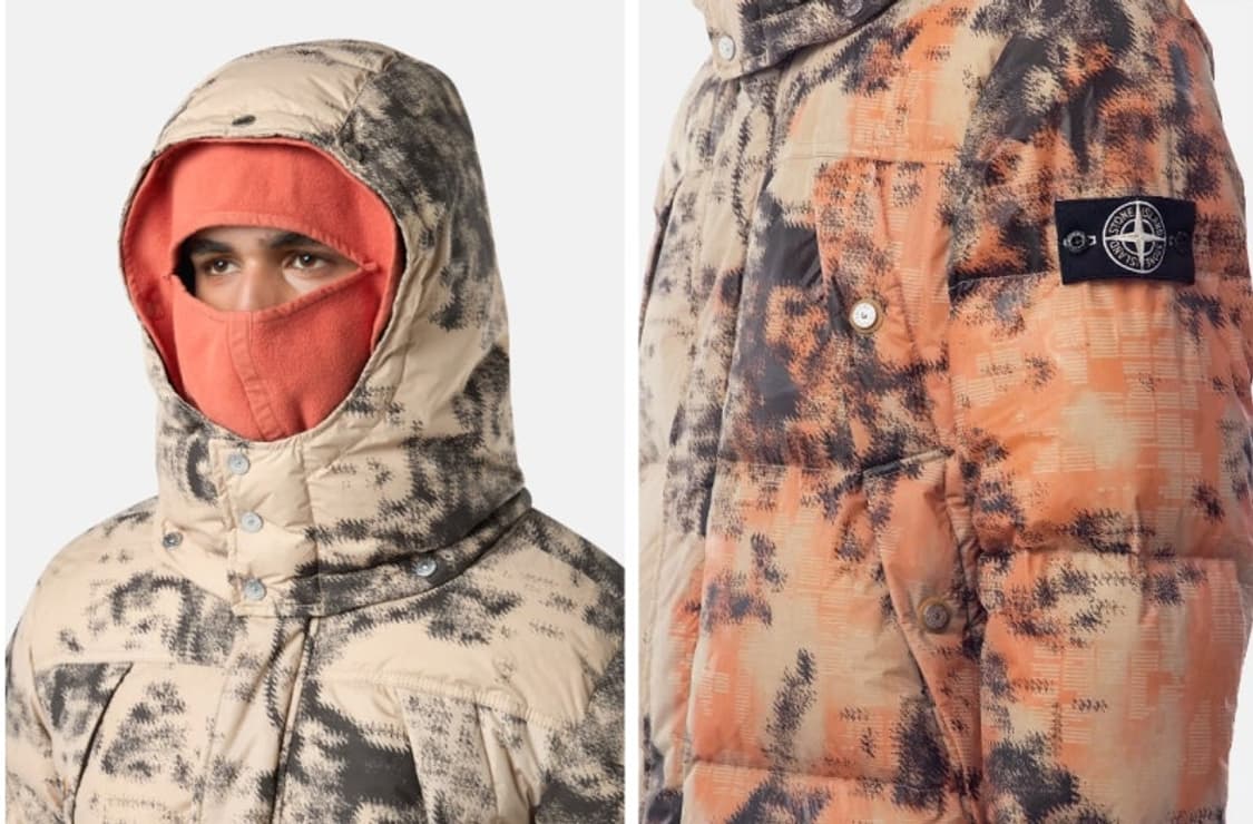 스톤아일랜드 EARTH MAPPING 카모플라쥬 아이스 자켓 (새상품) 상품이미지9